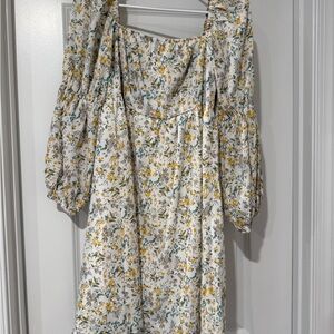 Floral Print Women's Dress